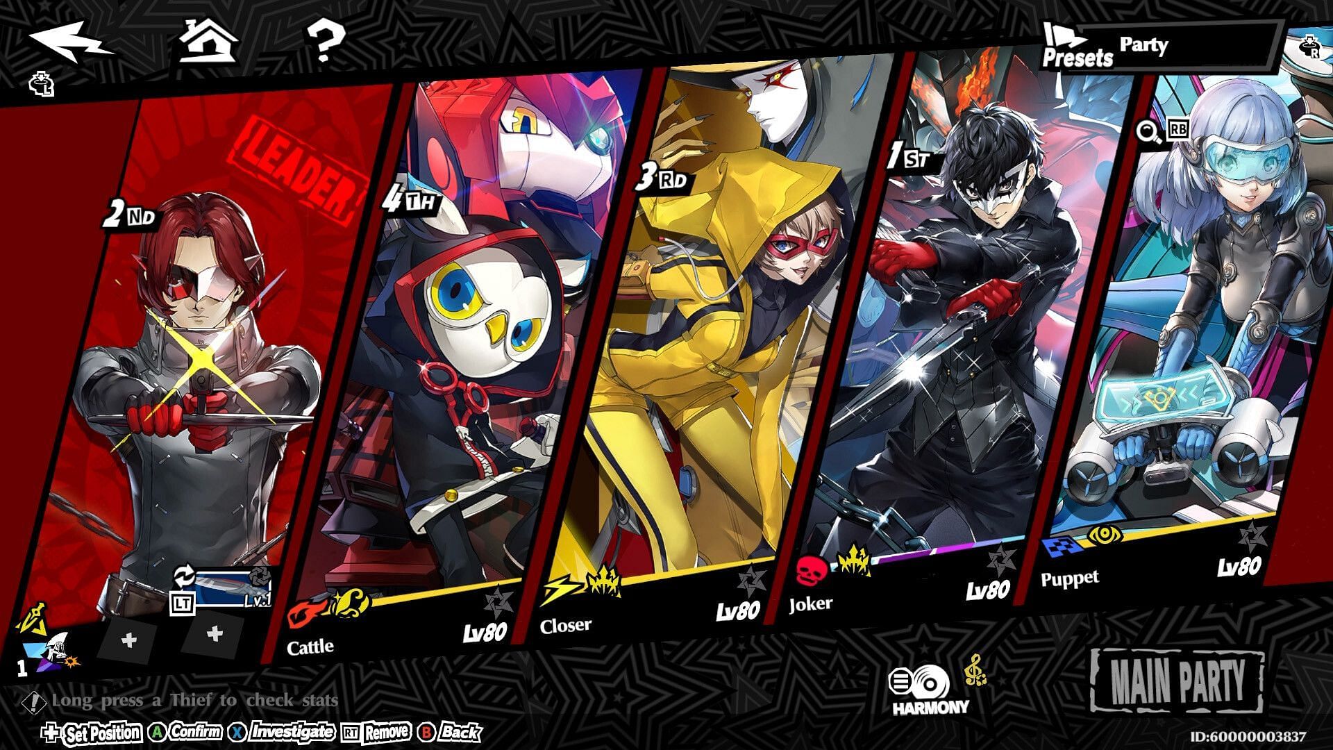 P5X is supposed to be played for a long time, similar to Genshin Impact (Image via SEGA)